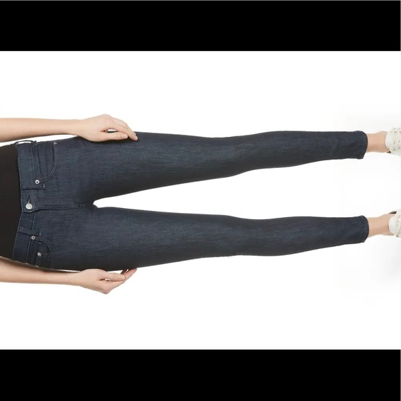 rag & bone Indigo Mid-Rise Skinny Jeans - Picture 5 of 7